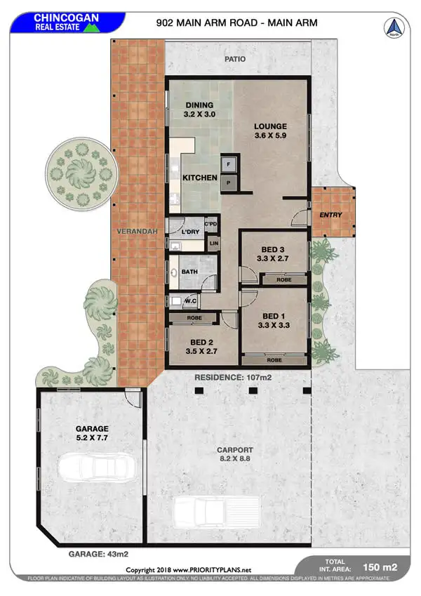 Floorplan of Homely house listing, 902 Main Arm Road, Mullumbimby NSW 2482
