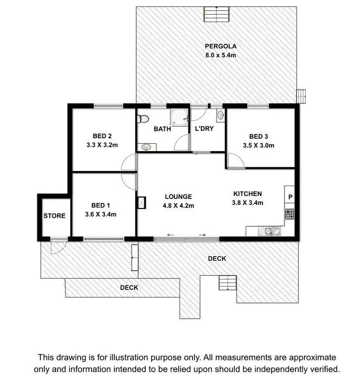 Floorplan of Homely house listing, 63 Cape Douglas Road, Cape Douglas SA 5291