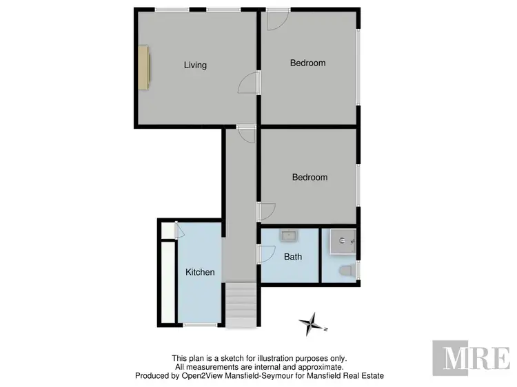 Floorplan of Homely house listing, 39 Bank St, Jamieson VIC 3723