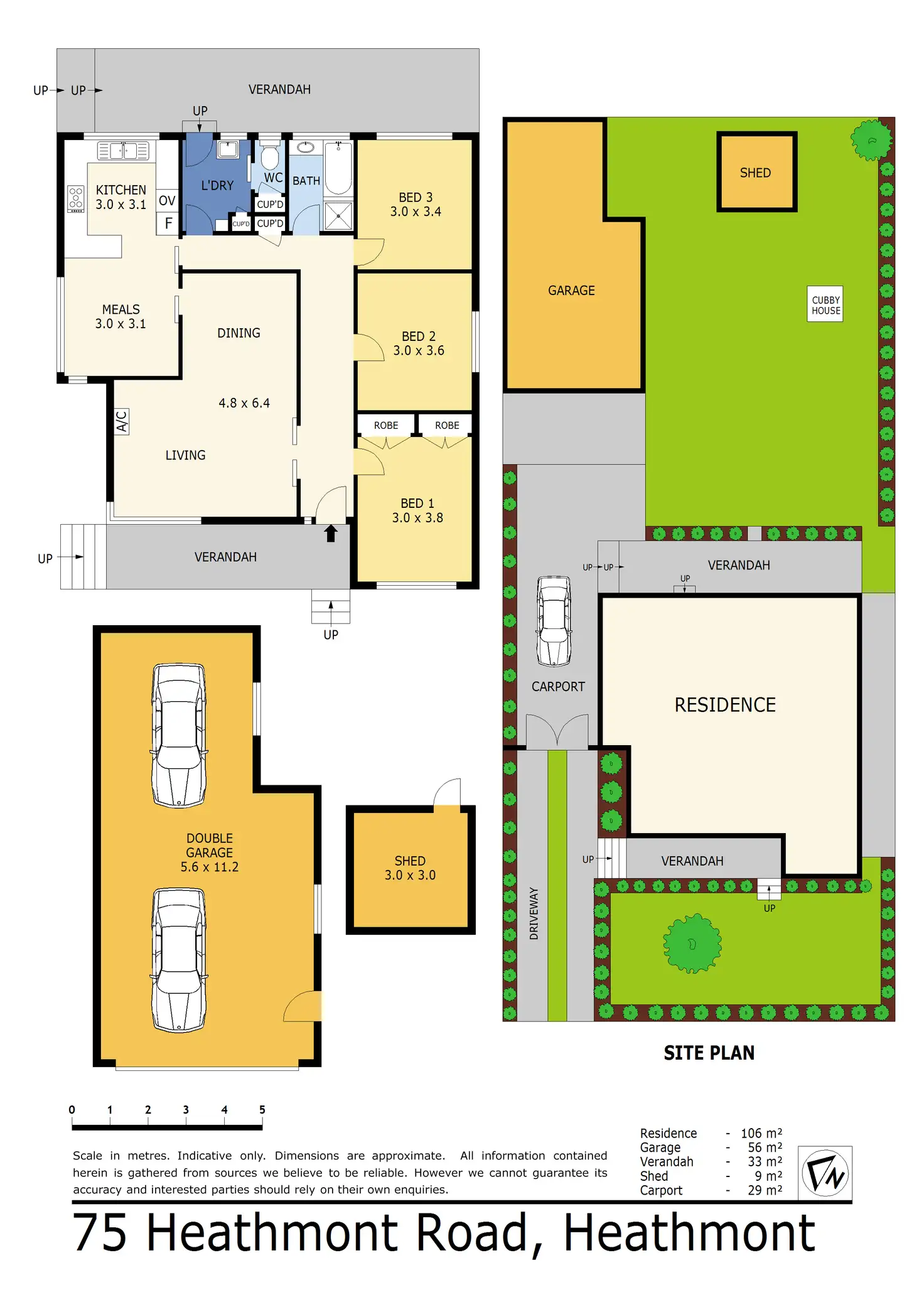 Floorplan of Homely house listing, 75 Heathmont Road, Heathmont VIC 3135