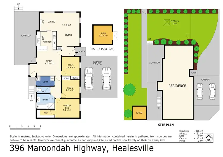 Floorplan of Homely house listing, 396 Maroondah Highway, Healesville VIC 3777