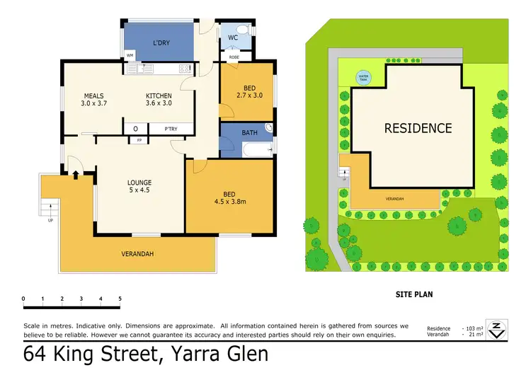 Floorplan of Homely house listing, 64 King Street, Yarra Glen VIC 3775