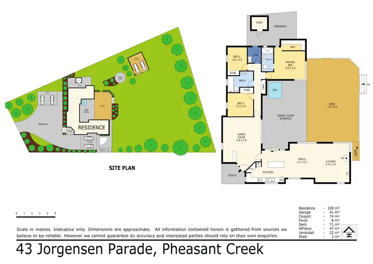 Floorplan of Homely house listing, 43 Jorgensen Parade, Pheasant Creek VIC 3757