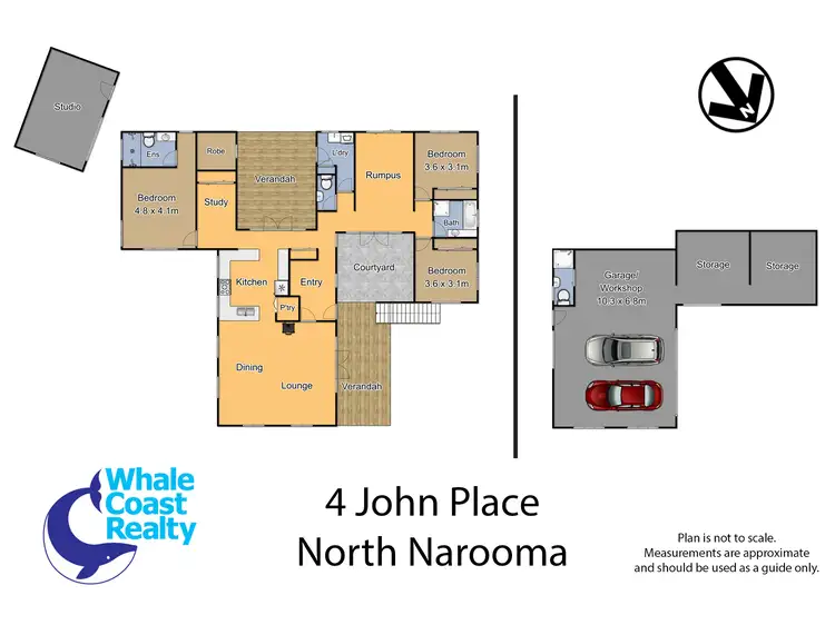 Floorplan of Homely house listing, 4 John Place, North Narooma NSW 2546