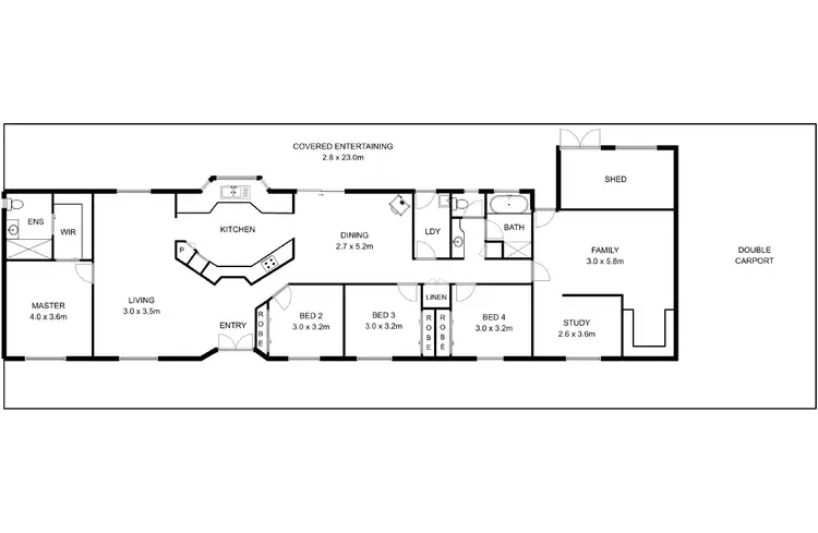 Floorplan of Homely house listing, Lot 6/19-39 Tomohon Heights Close, Logan Village QLD 4207