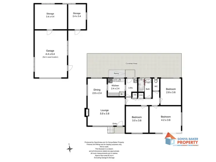 Floorplan of Homely house listing, 2 Grace Avenue, Wynyard TAS 7325
