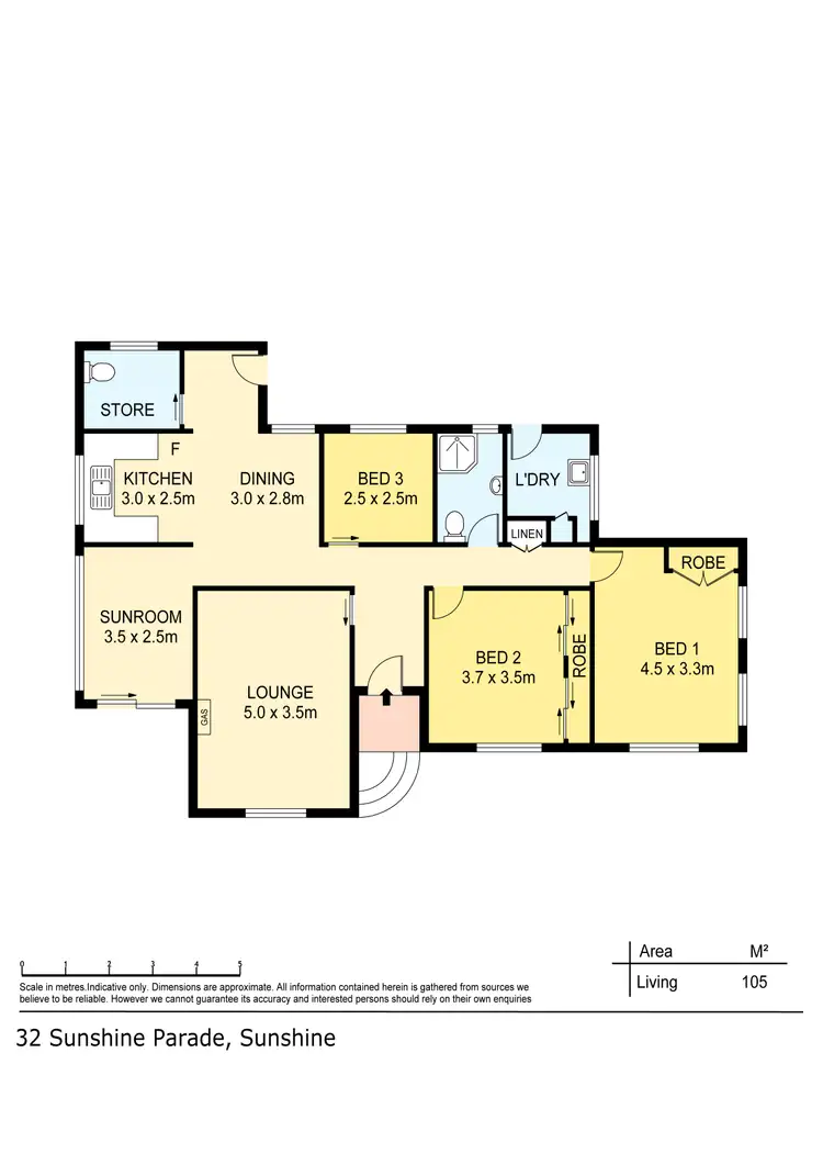 Floorplan of Homely house listing, 32 Sunshine Parade, Sunshine NSW 2264