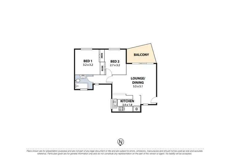 Floorplan of Homely unit listing, 6/192-194 Princes Highway, Fairy Meadow NSW 2519