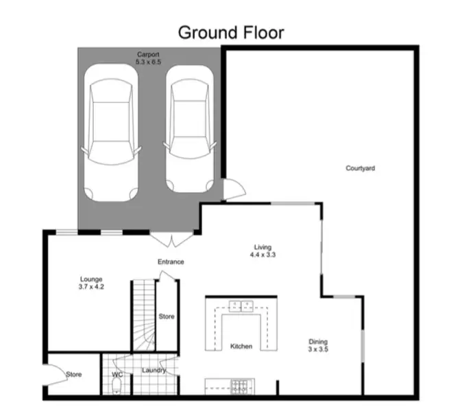 Floorplan of Homely house listing, 2/41 Renwick Street, South Perth WA 6151