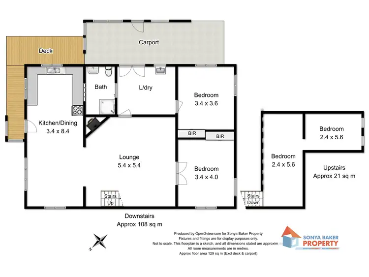 Floorplan of Homely house listing, 541 Calder Road, Calder TAS 7325