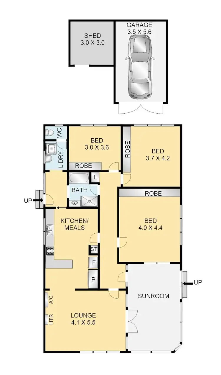 Floorplan of Homely house listing, 9 Norwood Street, Herne Hill VIC 3218