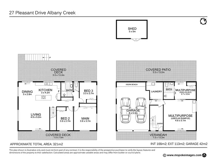 Floorplan of Homely house listing, 27 Pleasant Drive, Albany Creek QLD 4035