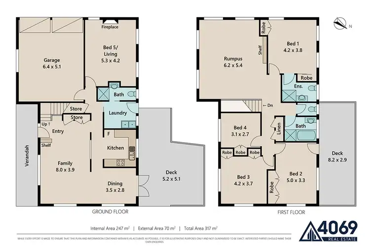 Floorplan of Homely house listing, 59 Orkney Street, Kenmore QLD 4069
