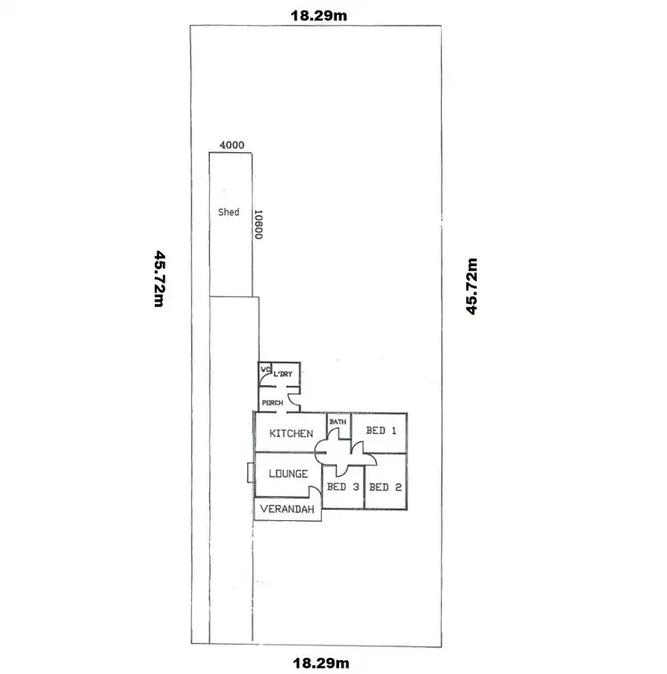 Floorplan of Homely house listing, 58 Dorene Street, St Marys SA 5042