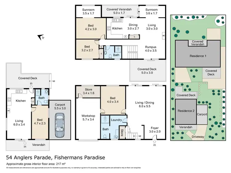 Floorplan of Homely house listing, 54 Anglers Parade, Fishermans Paradise NSW 2539