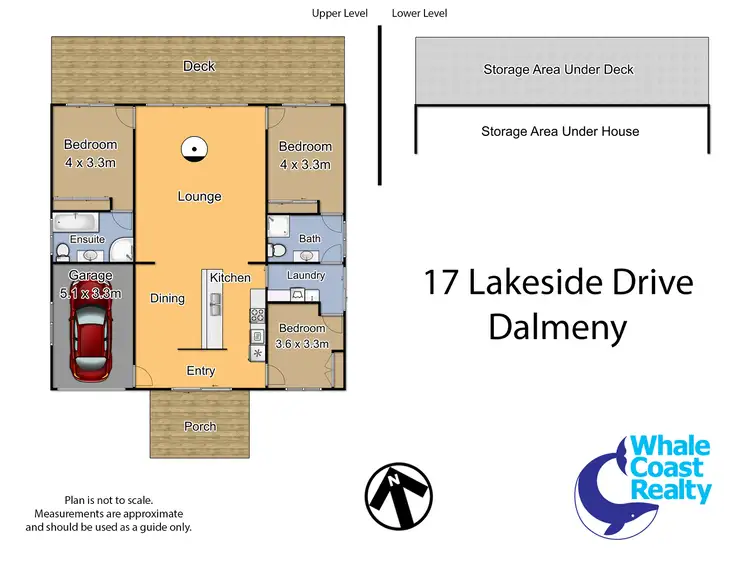 Floorplan of Homely house listing, 17 Lakeside Drive, Kianga NSW 2546