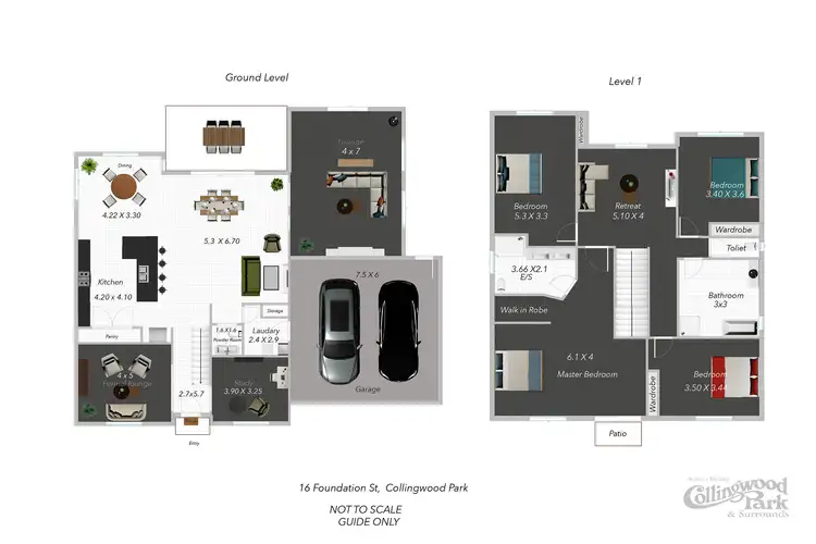 Floorplan of Homely house listing, 16 Foundation Street, Collingwood Park QLD 4301