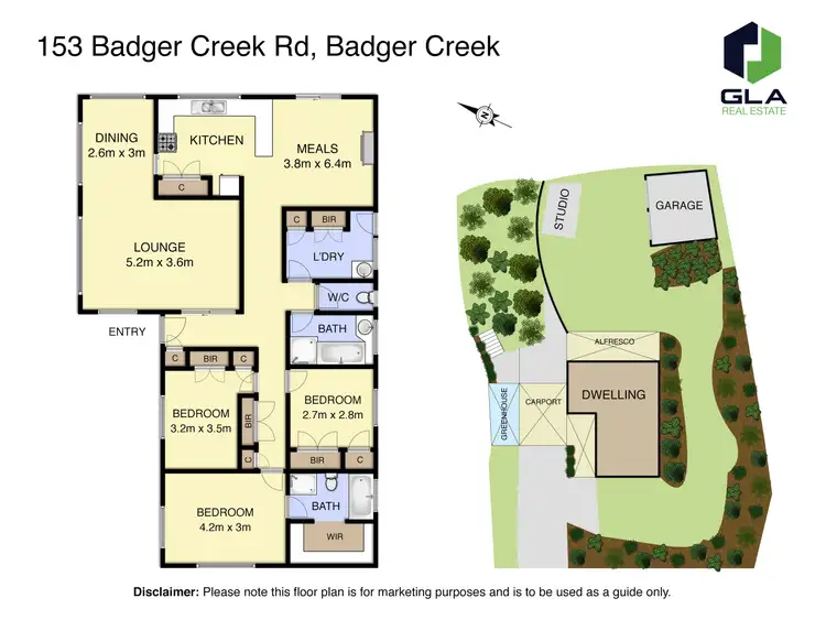 Floorplan of Homely house listing, 153 Badger Creek Road, Badger Creek VIC 3777
