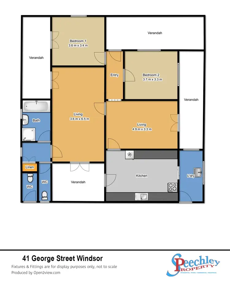 Floorplan of Homely house listing, 41 George Street, Windsor NSW 2756