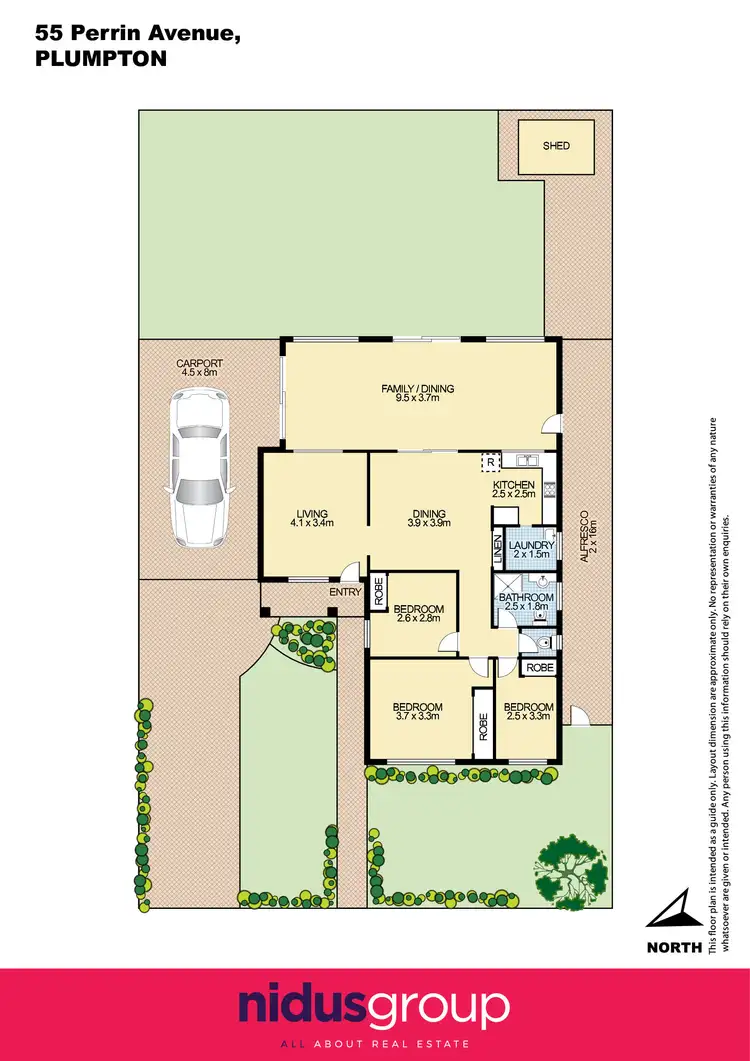 Floorplan of Homely house listing, 55 Perrin Avenue, Plumpton NSW 2761