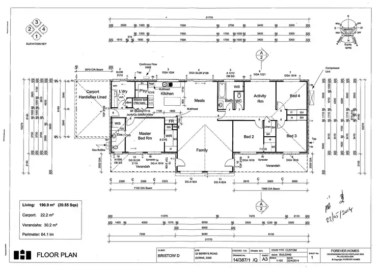 Floorplan of Homely rural property listing, 52 Berrys Road, Gorae VIC 3305