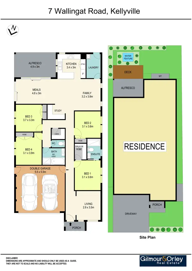 Floorplan of Homely house listing, 7 Wallingat Road, Kellyville NSW 2155