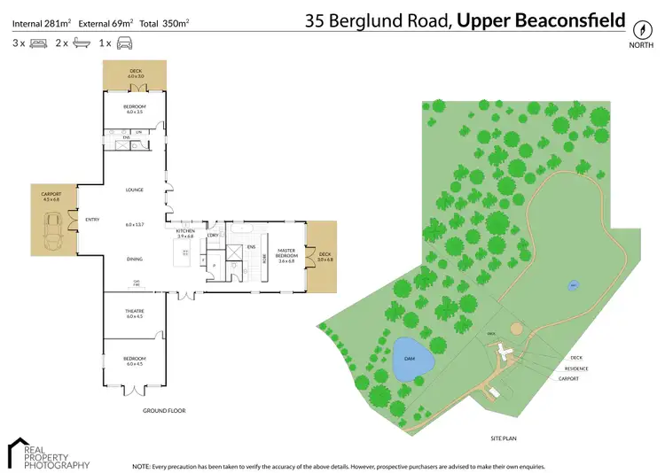 Floorplan of Homely rural property listing, 35 Berglund Road, Beaconsfield Upper VIC 3808