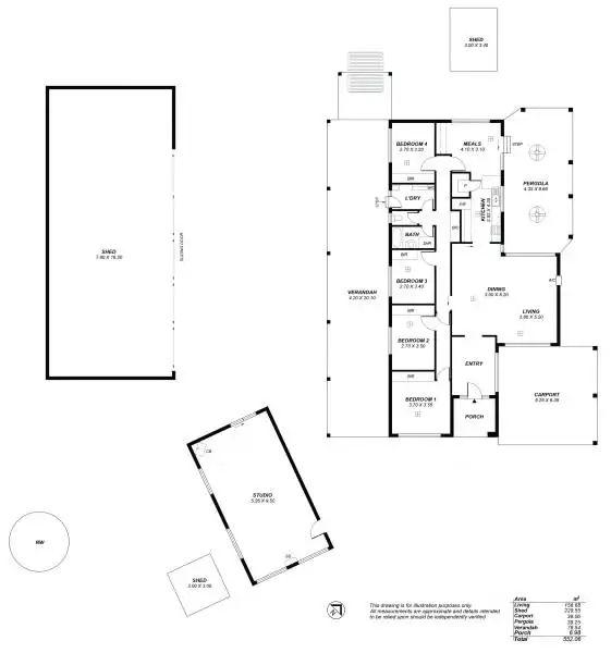 Floorplan of Homely house listing, 115A Mount Barker Road, Hahndorf SA 5245