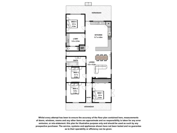 Floorplan of Homely house listing, 33 George Street, Hamilton VIC 3300
