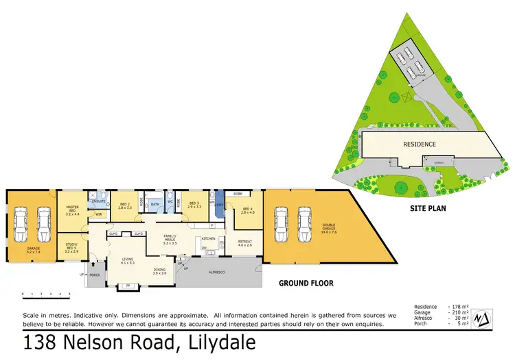 Floorplan of Homely house listing, 138 Nelson Road, Lilydale VIC 3140
