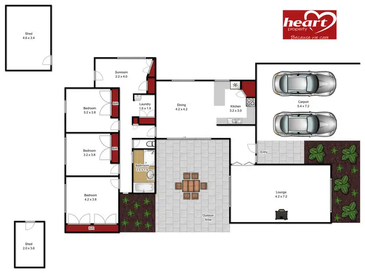 Floorplan of Homely house listing, 7 Christina Avenue, Sale VIC 3850