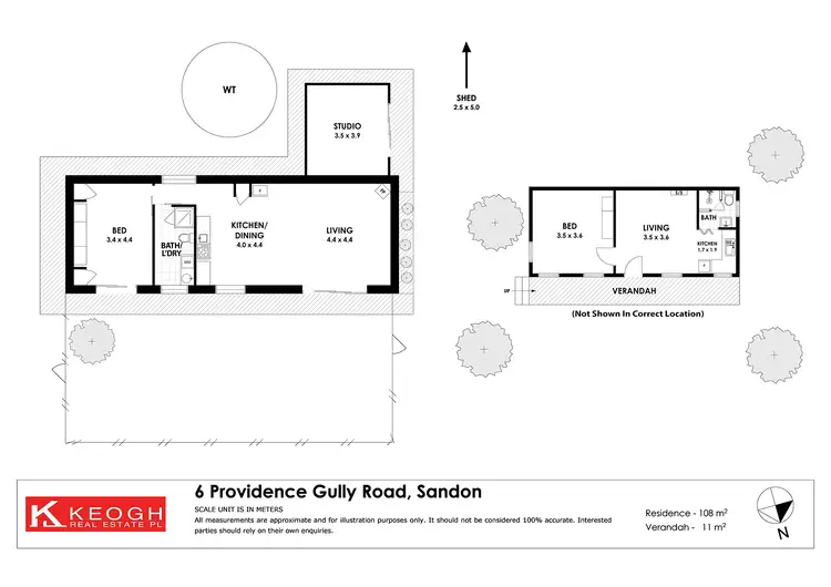 Floorplan of Homely rural property listing, 6 Providence Gully Road, Sandon VIC 3462