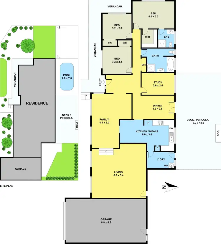 Floorplan of Homely house listing, 37 Van Der Haar Avenue, Berwick VIC 3806