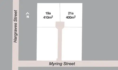 Floorplan of Homely land listing, 19a Myring Street,, Castlemaine VIC 3450