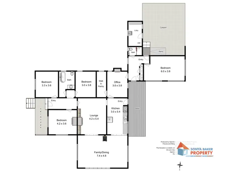 Floorplan of Homely house listing, 16901 Bass Highway, Flowerdale TAS 7325
