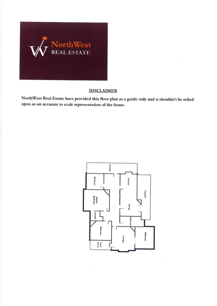Floorplan of Homely house listing, 44 Devereux Street, Warracknabeal VIC 3393