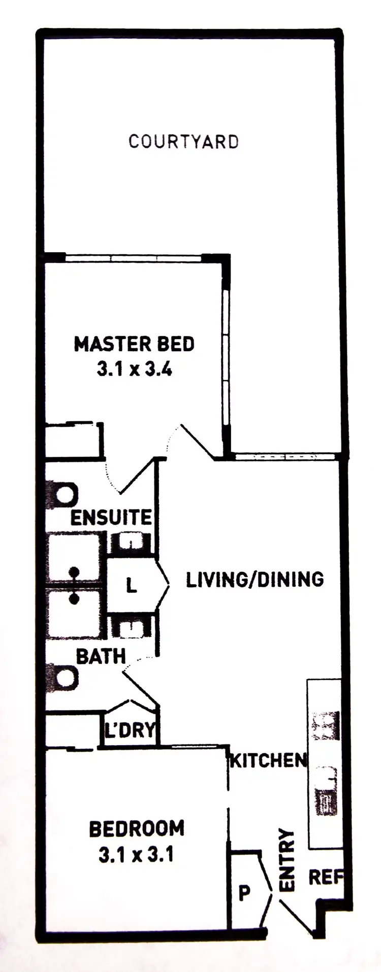 Floorplan of Homely apartment listing, 15/2 Gillies Street, Essendon North VIC 3041