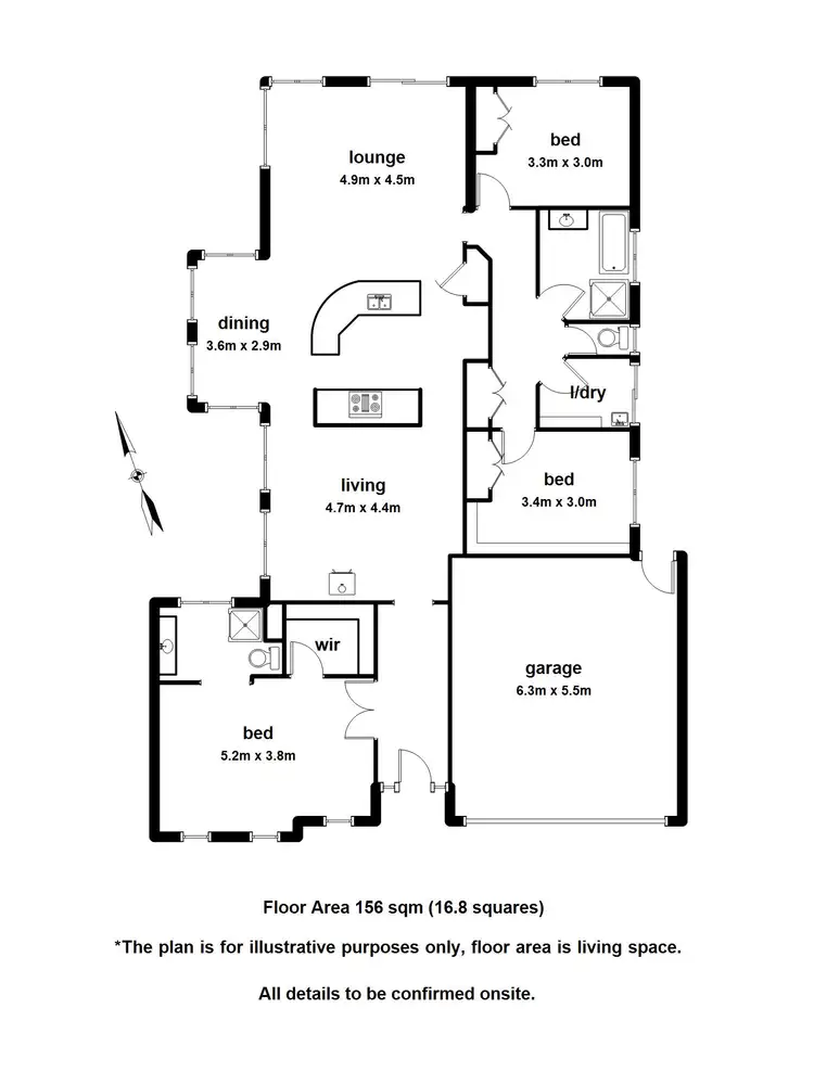 Floorplan of Homely house listing, 4 Pendulum Place, Berwick VIC 3806