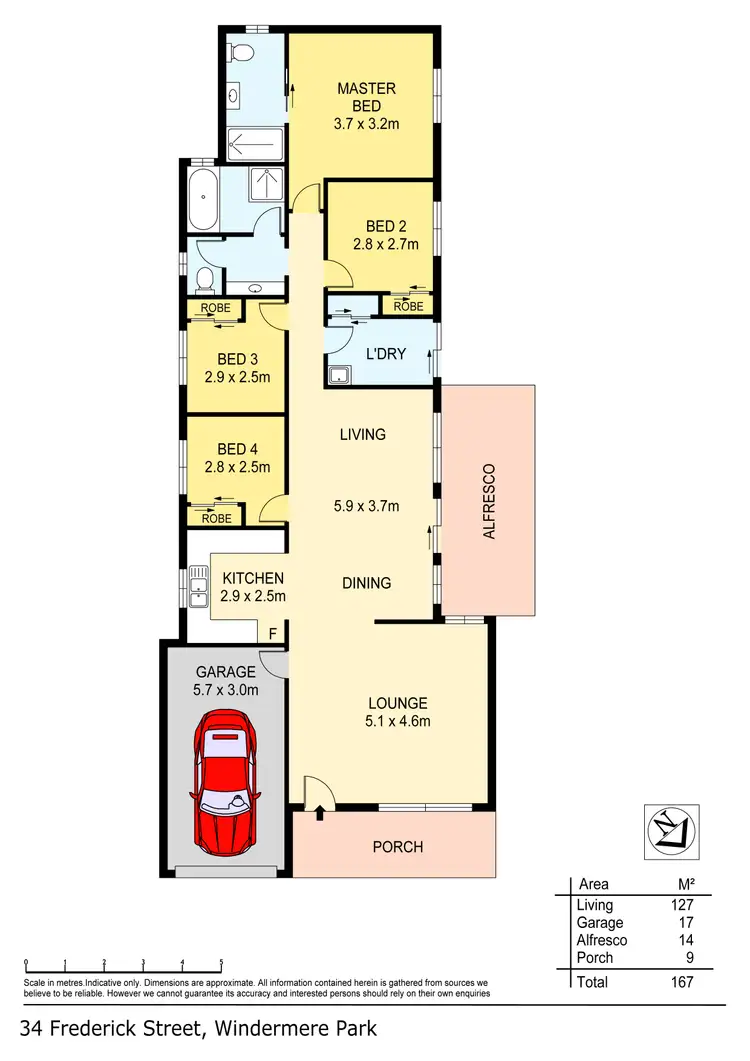 Floorplan of Homely house listing, 34 Frederick Street, Windermere Park NSW 2264