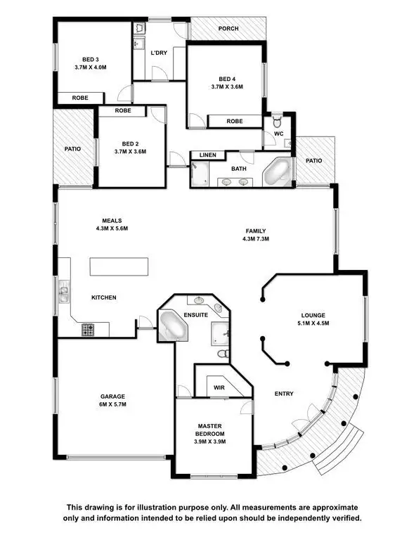 Floorplan of Homely house listing, 20 Cobblestone Court, Mount Gambier SA 5290