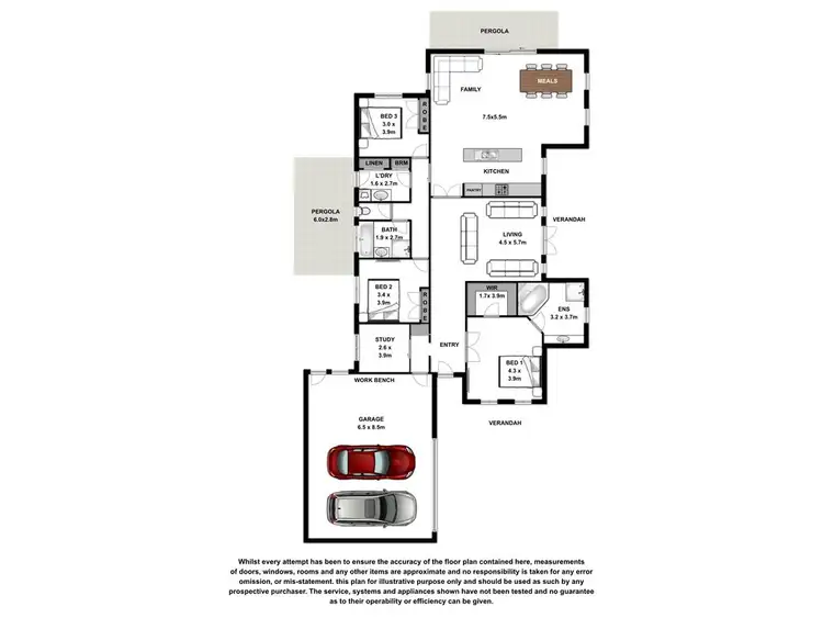 Floorplan of Homely house listing, 16 Lowery Road, Crossley VIC 3283
