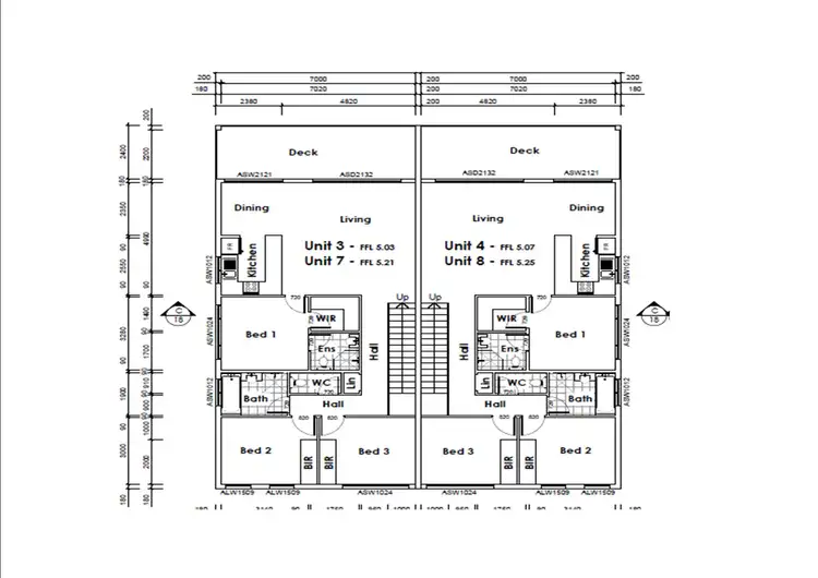 Floorplan of Homely townhouse listing, Townhouse 7/6 Canowindra Court, South Golden Beach NSW 2483