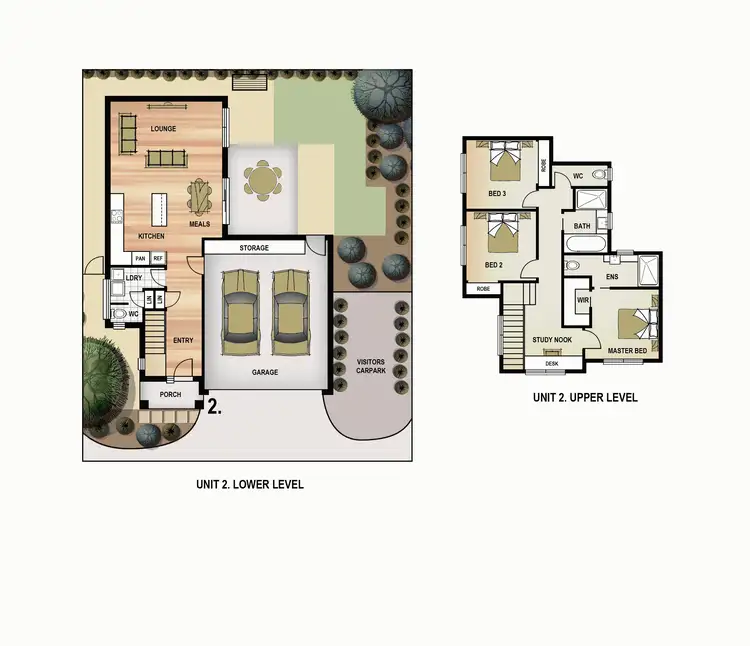 Floorplan of Homely townhouse listing, 2/32 Dorset Road, Croydon VIC 3136
