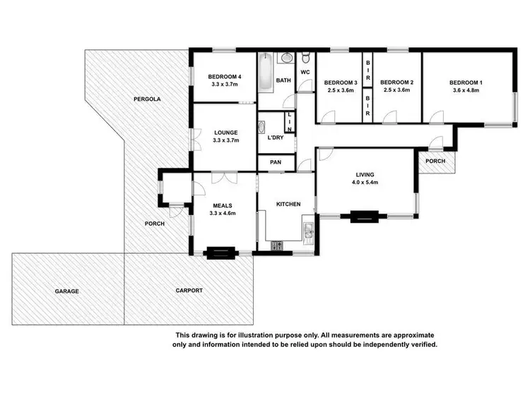 Floorplan of Homely house listing, 13 Vorwerk Road, Glenburnie SA 5291