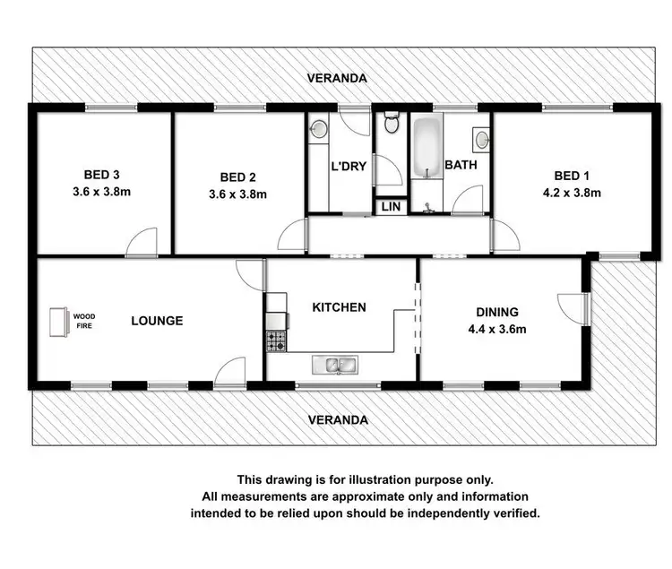 Floorplan of Homely house listing, 116 Mount Burr Road, Millicent SA 5280