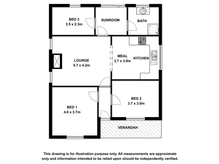 Floorplan of Homely house listing, 35 Emily Street, Millicent SA 5280