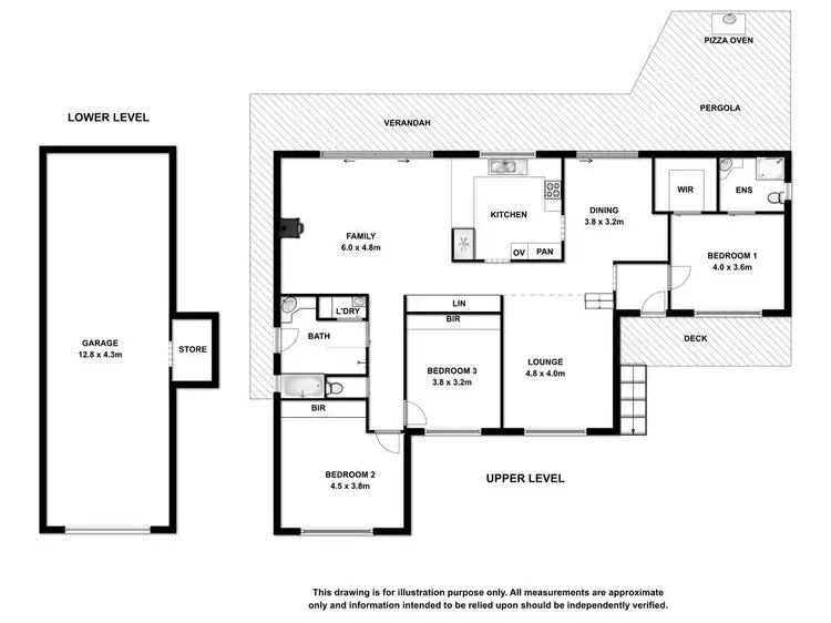 Floorplan of Homely house listing, 6 Corcoran Terrace, Millicent SA 5280