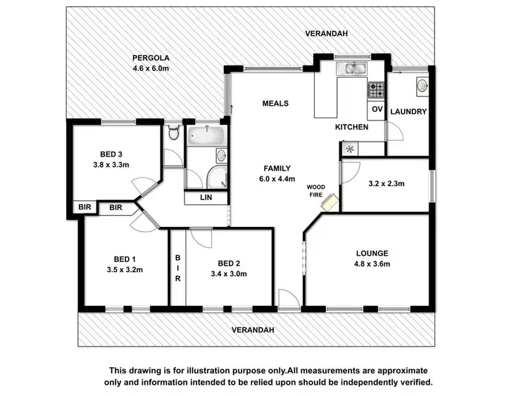 Floorplan of Homely house listing, 9 Bonshor Street, Millicent SA 5280