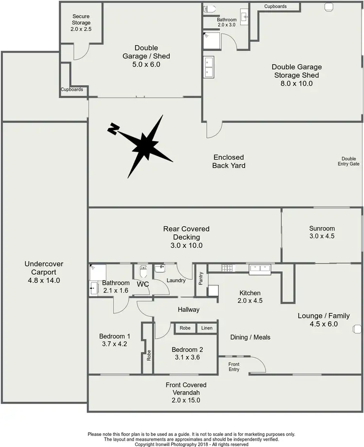 Floorplan of Homely house listing, 5 Stewart Street, Southend SA 5280