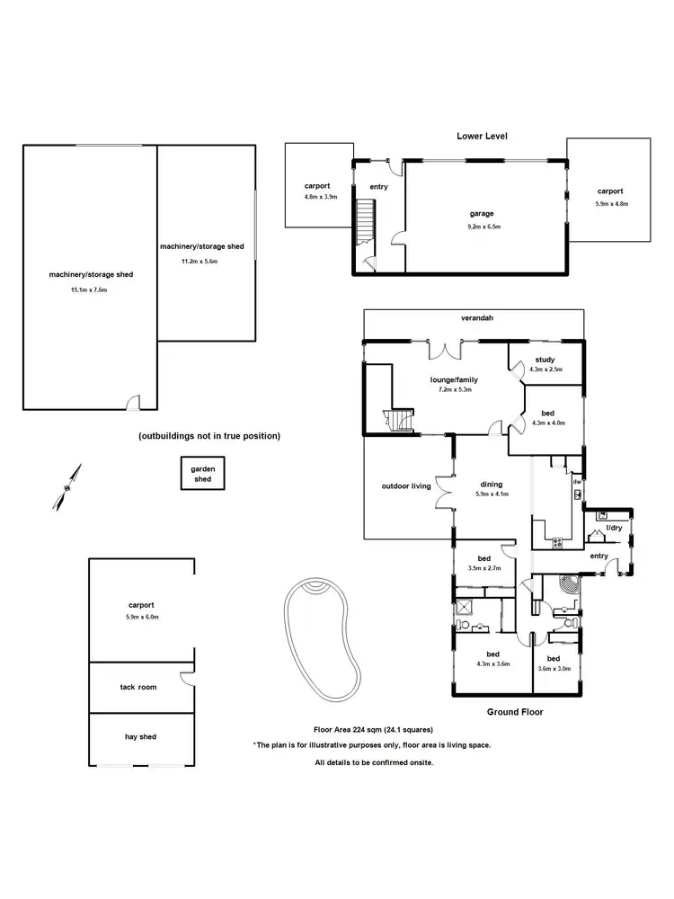 Floorplan of Homely rural property listing, 102 Marks Lane, Emerald VIC 3782
